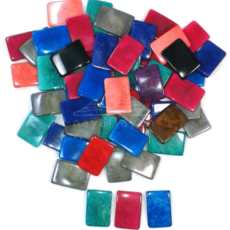 Accesorio tagua "naya" Rectángulo fino 2
