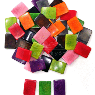Accesorio tagua "naya" Rectángulo fino 4