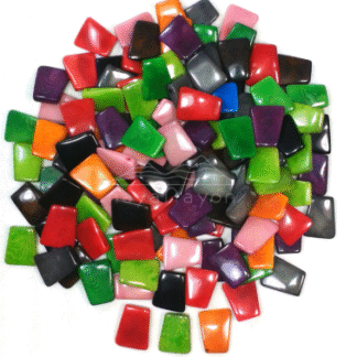 Accesorio tagua "naya" Rectángulo amplio 1