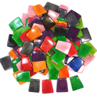 Accesorio tagua "naya" Rectángulo amplio 3