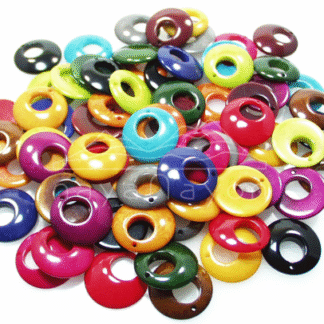 Accesorio tagua "naya" Círculo asim pequeño