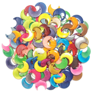 Accesorio tagua "naya" Luna creciente