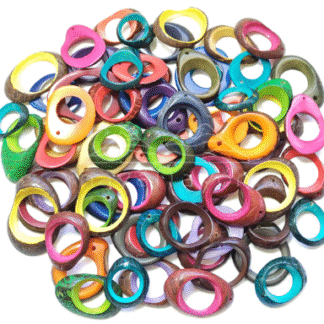 Accesorio tagua "naya" Tajada con ojalillo