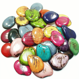 Accesorio tagua "naya" Primera tajada mármol