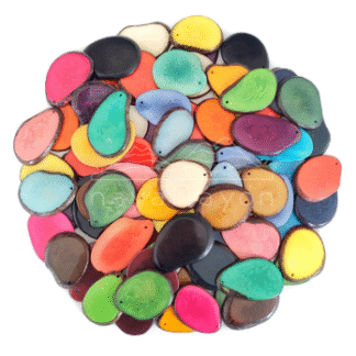 Accesorio tagua "naya" Tajada borde corteza