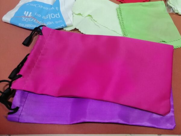 Funda para gafas morado/fucsia