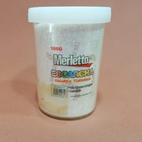 Escarcha tornasol 100 GRS Merletto