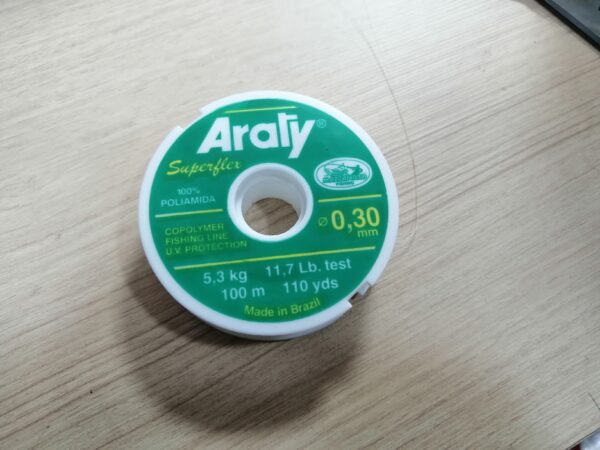 Hilo Nylon P/Pesca 0.30mm/100m