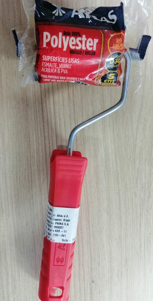 Rodillo Poliéster (superfícies lisas) 5cm