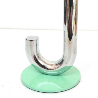 Exhibidor para anillo de metal forma de "J" porta anillos