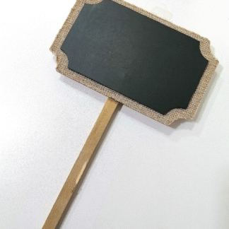 Exhibidor diseño de letrero para tiza