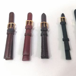 Correas de cuero para reloj v/colores