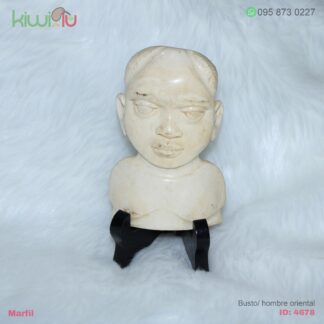 Busto de marfil personaje oriental